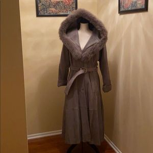 Beautiful, soft real leather coat